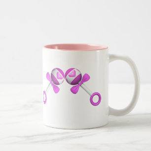 Mum Of Twin Girls Coffee Mug