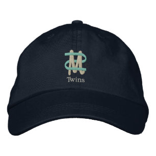Mum of Twins [2-Drk] Embroidered Hat