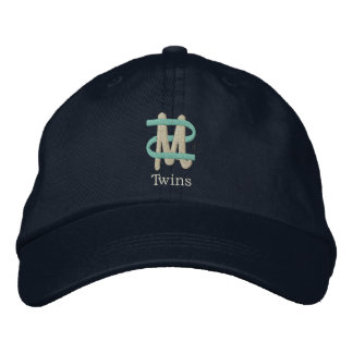 Mum of Twins [2-Drk] Embroidered Hat