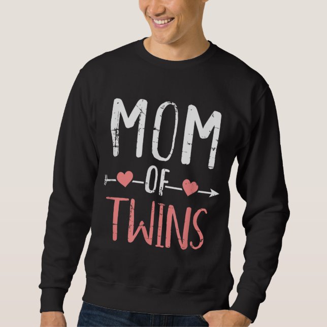 Mum of Twins Sweatshirt (Front)