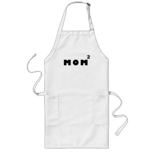 Mum of two  long apron