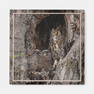 Mum On Guard Duty Magnet