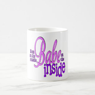 Mum On The Outside - Classic White Mug