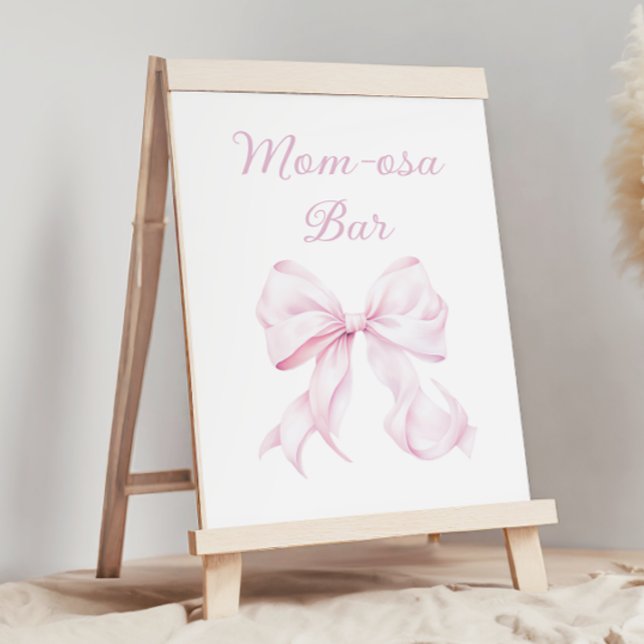 Mum-osa Bar Baby Shower Table Sign (Creator Uploaded)