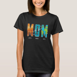 Mum Outer Space Birthday Party solar system family T-Shirt