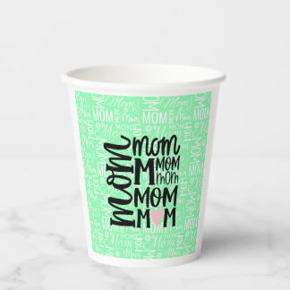 Mum paper cups