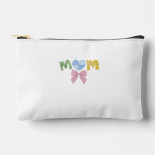 Mum Patchwork Mother's Day Gift Accessory Pouch