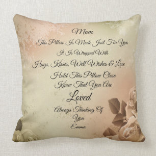 Mum Personalise Throw Pillow