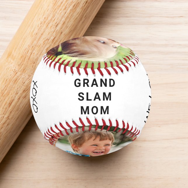 Mum Personalised Photo Baseball (Creator Uploaded)