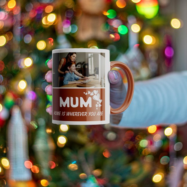 Mum Photo Collage Custom Coffee Mug (Creator Uploaded)
