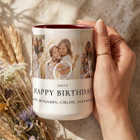 Mum Photo Collage Happy Birthday Keepsake Gift