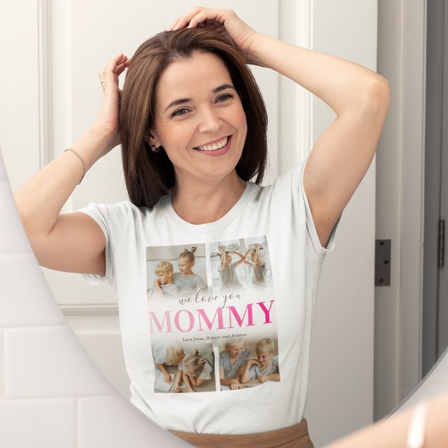 Mum Photo Collage T-Shirt (Creator Uploaded)