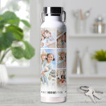 Mum Photo Collage Water Bottle<br><div class="desc">Personalised Best Mum Ever 9 Photo Collage Water Bottle. This heartfelt water bottle is a beautiful way to celebrate your mum and all the love she gives. Featuring a collage of nine cherished family photos, this bottle brings together beloved memories for a touching, everyday reminder. At the bottom, Best Mum...</div>