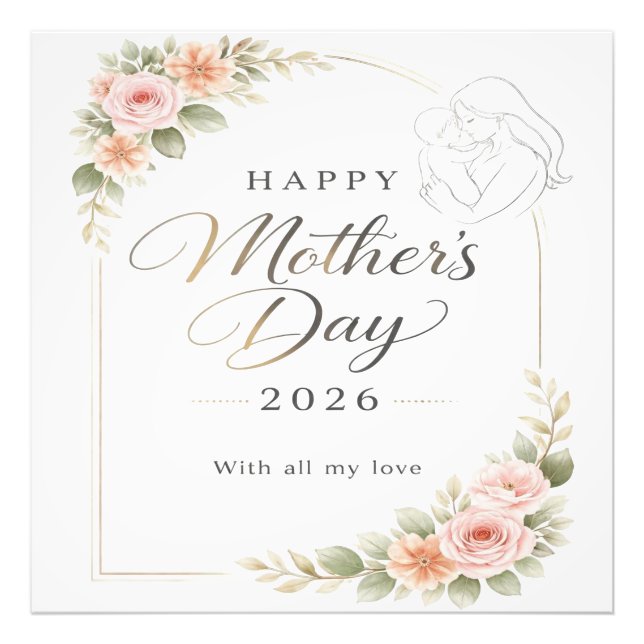 Mum Photo Print (Front)