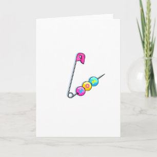 Mum (Pin) Holiday Card