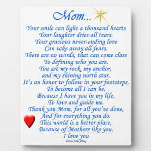 Mum... Plaque