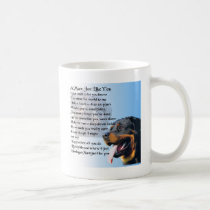 Mum Poem - Rottweiler Design Coffee Mug