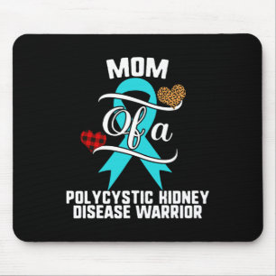 Mum Polycystic Kidney Disease Awareness Leopard Bu Mouse Pad