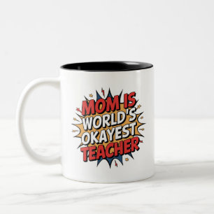 Mum Power Two-Tone Coffee Mug