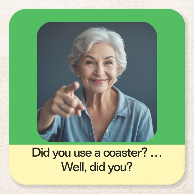 Mum present use a coaster (Front)