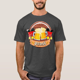 Mum Prost Funny Dog Paw Oktoberfest Germany Beer 8 T-Shirt