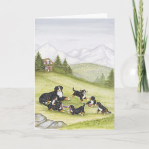 Mum & Pups Card