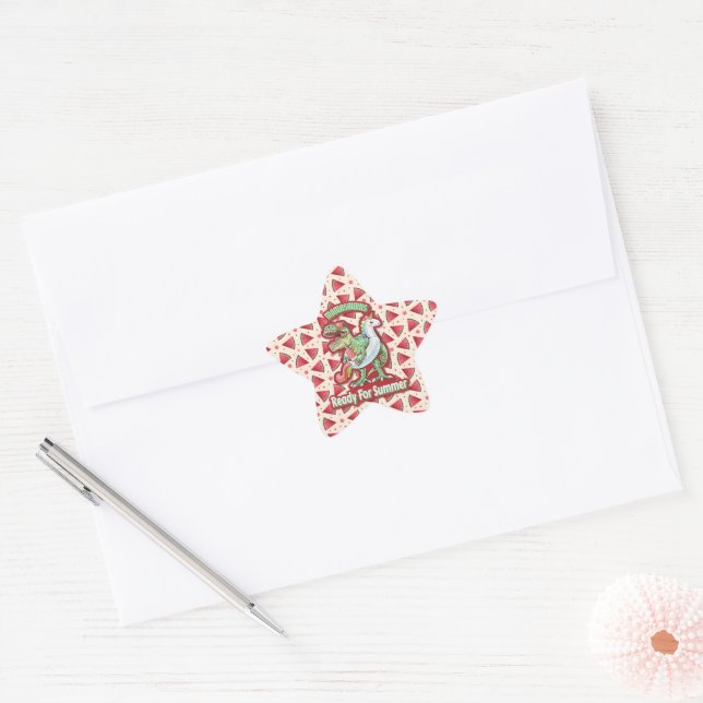 Mum Queen Floral  Star Sticker (Envelope)