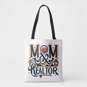 Mum Realtor Real Estate Agent Gift Tote Bag