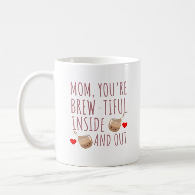 Mum’s Daily Brew – Perfect Mother’s Day Gift Coffee Mug (Left)