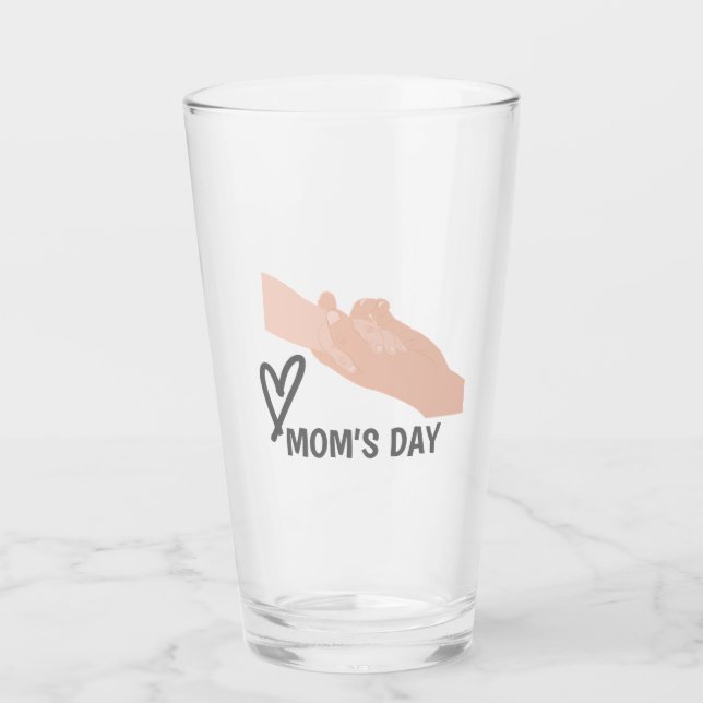 Mum’s day  glass (Front)