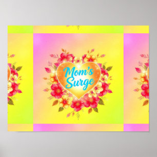 Mum’s Electric Love Surge Poster