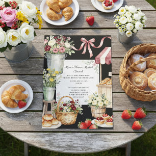 Mum’s Flower Market Brunch Mother's Day Invitation