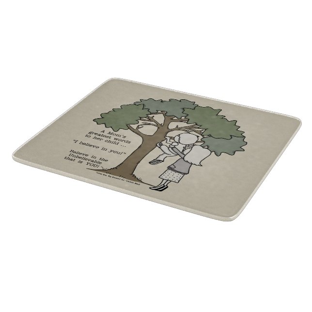 Mum’s Greatest Words Cutting Board (Corner)