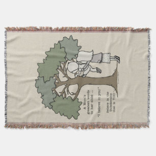 Mum’s Greatest Words Throw Blanket