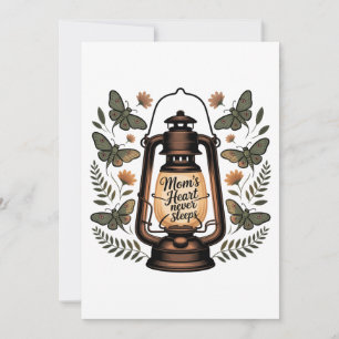 Mum’s Heart Never Sleeps Holiday Card