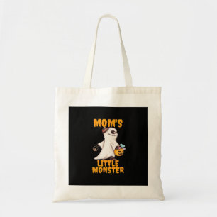 Mum’s Little Boo Monster Funny Graphic Tote Bag