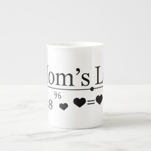 Mum’s Love Formula 02 Bone China Mug