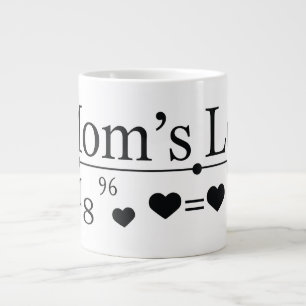 Mum’s Love Formula 02 Large Coffee Mug