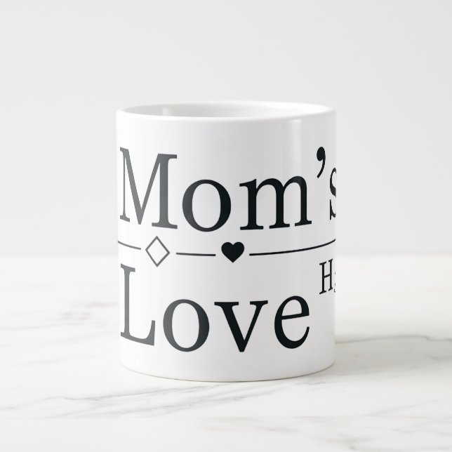 Mum’s Love Formula Large Coffee Mug (Front)