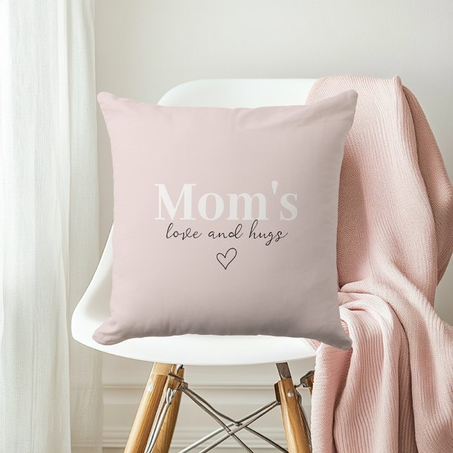 Mum’s Love & Hugs Pink  | Mother’s Day Gift Cushion (Creator Uploaded)