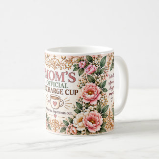 Mum’s Official Recharge Cup | Floral Mother’s Coff