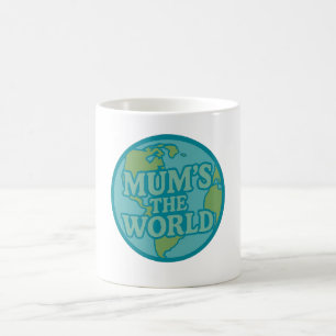 Mum’s The World Retro Globe Coffee Mug