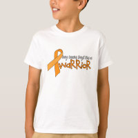 "Mum says I'm a warrior" Kids Leukaemia Tee