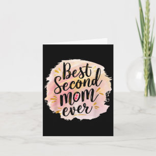 Mum second mum ever mother's day card