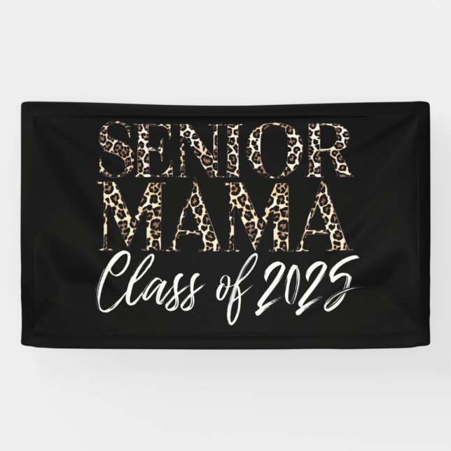 Mum Senior 2025 Proud Mum Of A Class Of 2025  Banner (Horizontal)