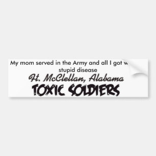 mum served bumper sticker