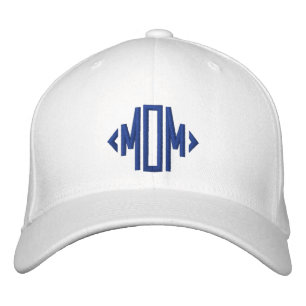 Mum Simple Modern Typography Custom Embroidered Hat