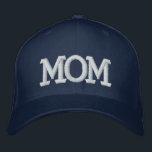 Mum Simple Modern Typography Custom Embroidered Hat<br><div class="desc">Mum Simple Modern Typography Custom Embroidered Baseball Cap features the simple modern embroidered text "Mum". Perfect as a gift for mum for Mother's Day,  Christmas,  birthday and more. Created by Evco Studio www.zazzle.com/store/evcostudio</div>