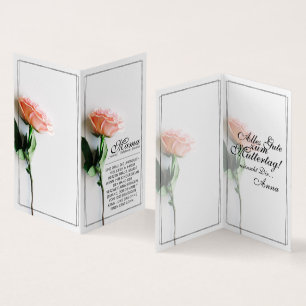 Mum – Simply Irreplaceable   Classic Card - Rose