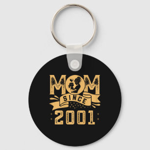Mum Since 2001 For Mum Cute Mothers Day Mother Mam Key Ring